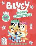 Bluey Merry Christmas A Coloring Book