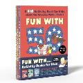 Fun Activity Books for Kids Box Set: 3 Activity Books to Learn about 50 Us States, National Parks, and Oceans and Seas (Perfect Gift for Kids Ages 6-1