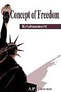 Concept of Freedom: Krishnamurti