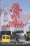 So You Want to Buy a Small Hotel!: A Guide