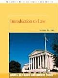 Introduction to Law: Second Edition