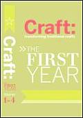 Craft Transforming Traditional Crafts Set The First Year 4 Volumes