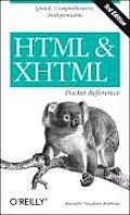 HTML & XHTML Pocket Reference 3rd Edition