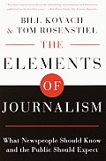 Elements Of Journalism What Newspeople S