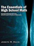 The Essentials of High School Math: Covering the Standards Set by the National Council of Teachers of Mathematics