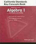 Algebra 1 Concepts & Skills California Standards Key Concepts Book