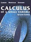 Calculus Of A Single Variable 7th Edition