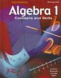 California Algebra 1 Concepts & Skills