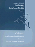 Study & Solutions Guide Calculus Volume 1 Ch P9