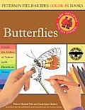 Peterson Field Guide Color In Book Butterflies