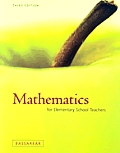 Mathematics For Elementary School Te 3rd Edition