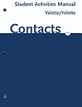 Student Activities Manual for Valette's Contacts: Langue Et Culture Francaises, 8th