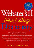 Websters II New College Dictionary 3rd Edition