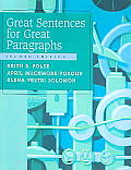 Great Sentences For Great Paragraphs 2nd Edition