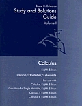 Student Study & Solutions Guide Calculus Eighth Edition Volume I Chapters P 11
