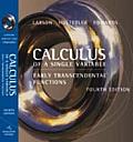 Calculus of a Single Variable Early Transcendental Functions 4th Edition