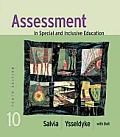 Assessment In Special & Inclusive Education