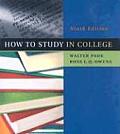 How To Study In College 9th Edition