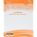 Cuaderno: Practica Por Niveles (Student Workbook) with Review Bookmarks Level 1 [With Vocabulary and Grammar Lesson Review Bookmarks]