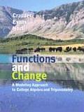 Functions & Change A Modeling Approach to College Algebra & Trigonometry