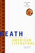 Heath Anthology Of American Lit Volume A