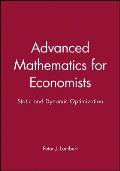 Advanced Math for Economics: Static and Dynamic Optimization