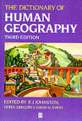 Dictionary Of Human Geography 3rd Edition