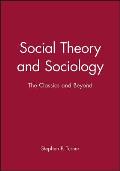 Social Theory Sociology