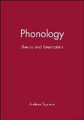 Phonology: Theory and Description