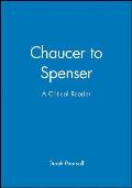Chaucer to Spenser Reader