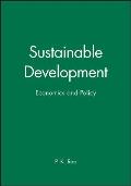 Sustainable Dev Econs and Plcy
