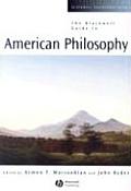 Blackwell Guide To American Philosophy