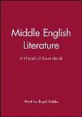 Middle English Literature: A Historical Sourcebook