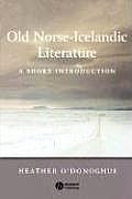 Old Norse Icelandic Literature A Short Introduction