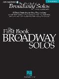 First Book of Broadway Solos Tenor Edition - Book/Online Audio Pack [With CD with Piano Accompaniments by Laura Ward]