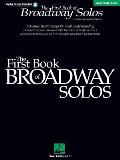 First Book of Broadway Solos Baritone/Bass Edition Book/Online Audio [With CD with Piano Accompaniments by Laura Ward]