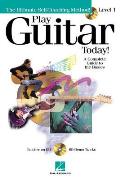 Play Guitar Today Level 1 a Complete Guide to the Basics With Teacher on CD with 99 Demo Tracks