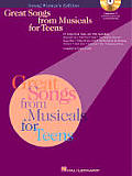 Great Songs from Musicals for Teens Young Womens Edition With CD of Performances & Accompaniments