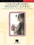 Contemporary Wedding Songs 17 Cherished Favorites Arranged by Phillip Keveren