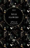 Wild Flowers 2022 Weekly Planner (Black Cover) Hardback