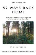 52 ways back home: How five simple minutes a week can change your life for the better