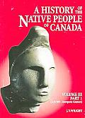 A History Of The Native People Of Canada