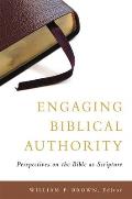 Engaging Biblical Authority: Perspectives on the Bible as Scripture