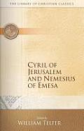 Cyril of Jerusalem and Nemesius of Emesa