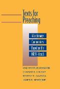 Texts for Preaching, Year a: A Lectionary Commentary Based on the NRSV