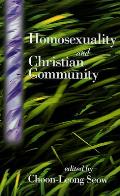 Homosexuality & Christian Community