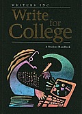 Write For College A Students Handbook