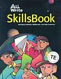 All Write Skillsbook: Workshop Activities, Minilessons, and Daily Sentences