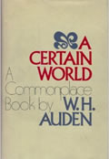 Certain World A Commonplace Book