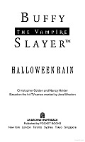 Halloween Rain Buffy The Vampire Slayer